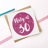 Flirty at 30 Card