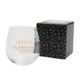 Lesson Planning Juice Stemless Wine Glass