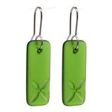 Green Tapa Earrings