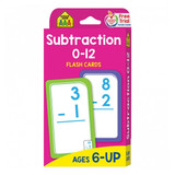 School Zone Flash Cards: Subtraction  0-12