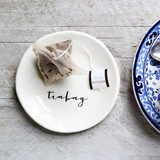 Ceramic Teabag Dish