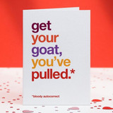 Get Your Goat Card