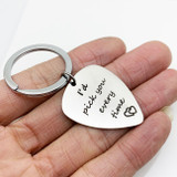 "I'd Pick You Every Time" Key Ring