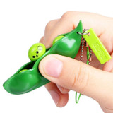 Peek-A-Boo Pea Pod Squeeze Bean Fidget Toy NZ