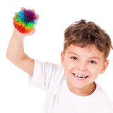 Rainbow Stringy Ball Fidget Toy NZ