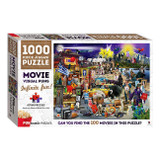 1000 Piece Jigsaw Puntastic Puzzles: Movies NZ