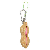 Peek-a-Boo Peanut Squeeze Fidget Keychain NZ