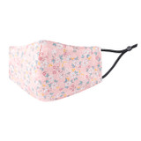 Adult Pink Floral Ditsy Print Reusable Face Mask