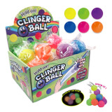 Glow in the Dark Sticky Squeeze Balls