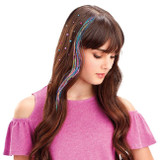 Shimmer & Sparkle Metallic Hair Art