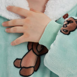 Kids Teddy Bear Mega Hoodie Blanket NZ