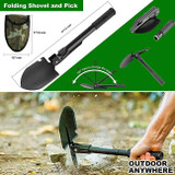 31 Piece Large Survival & First Aid Kit with Folding Shovel Pick NZ