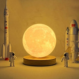 Rotating Moon Lamp with Remote