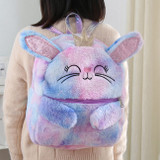 Cute Fluffy Bunny Backpack