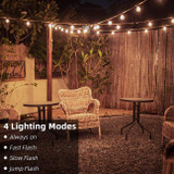 G40 LED Outdoor Glass Solar String Lights