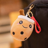 Bubble Tea Plush Keychain