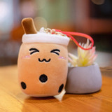 Bubble Tea Plush Keychain