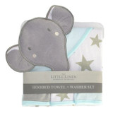 The Little Linen Company Hooded Towel & Washers