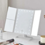 LED Tri-Fold Beauty Mirror