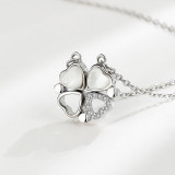 Transformable Four-Leaf-Heart Necklace