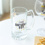 Birthday Boy Beer Glass