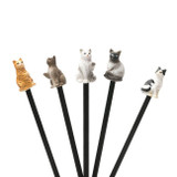 Cat Diffuser Toppers - Set of 5