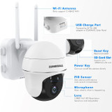 Wireless Outdoor Solar Security Camera