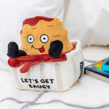 "Let's Get Saucy" Plush Chicken Nugget