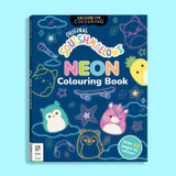 Kaleidoscope Squishmallows Colouring Book: Neon