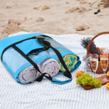 Mesh Beach Bag with Cooler