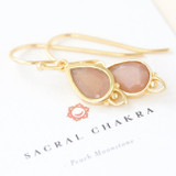 Sacral Chakra Earrings - Gold