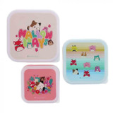 Squishmallows Storage Boxes - Set of 3