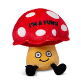 "I'm A Fungi" Plush Mushroom