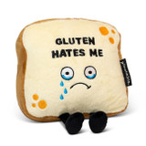 "Gluten Hates Me" Plush Bread