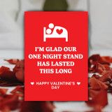 One Night Stand Valentine's Day Card