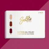 Selfie Nails Express Gel Nail Polish - Latte/Mocha/Wine