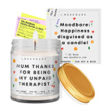 Mum, The Unpaid Therapist! Luxury Eco Soy Candle