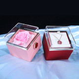 Rotating Rose Jewellery Box