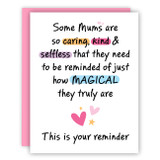 Magical Mum Reminder Card