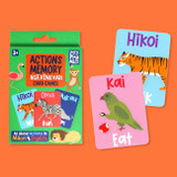 Memory Game: Te Reo Actions - 40 Cards