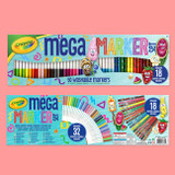 Crayola Mega Marker Set - 50pk