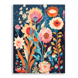 Boho Field of Flowers - 30 x 40 Paint by Numbers Kit