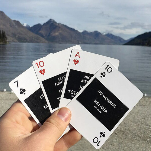 Te Reo Lingo Playing Cards