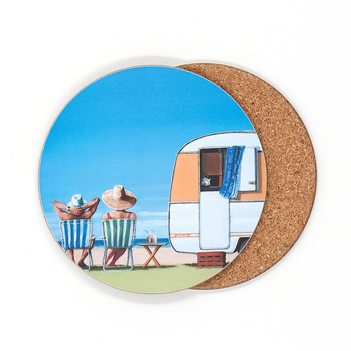 Graham Young: Caravan Coaster - 4pk