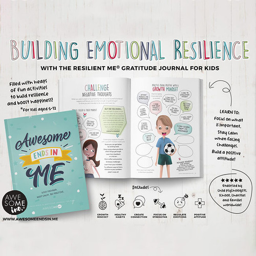 Awesome Ends in Me Gratitude Journal For Kids - Awesome Inc NZ