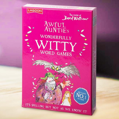 David Walliams Awful Auntie's Witty Word Games NZ