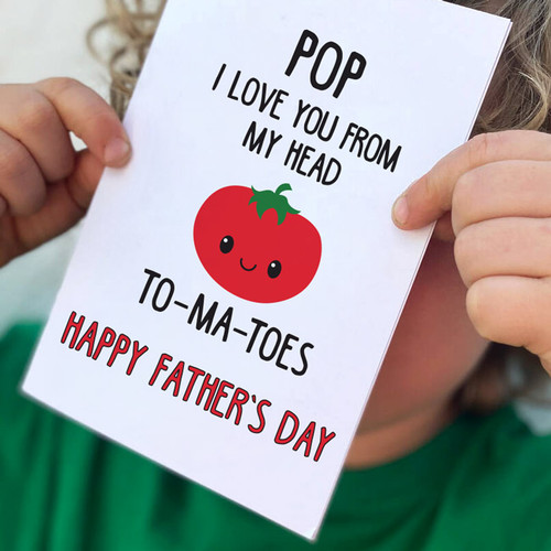 Love You Pop To-Ma-Toes Card