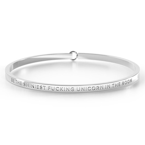 Be The Shiniest F*cking Unicorn In The Room Bracelet