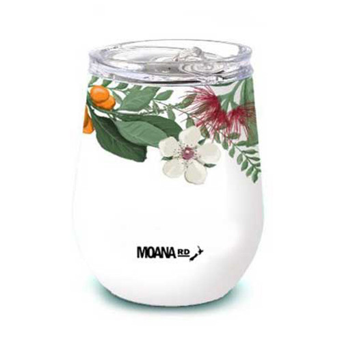 White Floral Emug