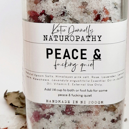 Peace & F*cking Quiet Bath Salts